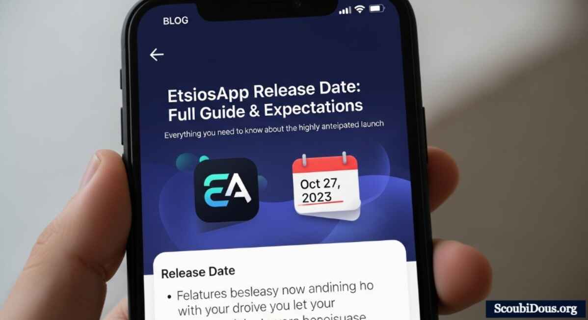 EtsiosApp Before the Release Date