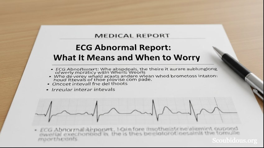 ECG Abnormal Report What It Means and When to Worry