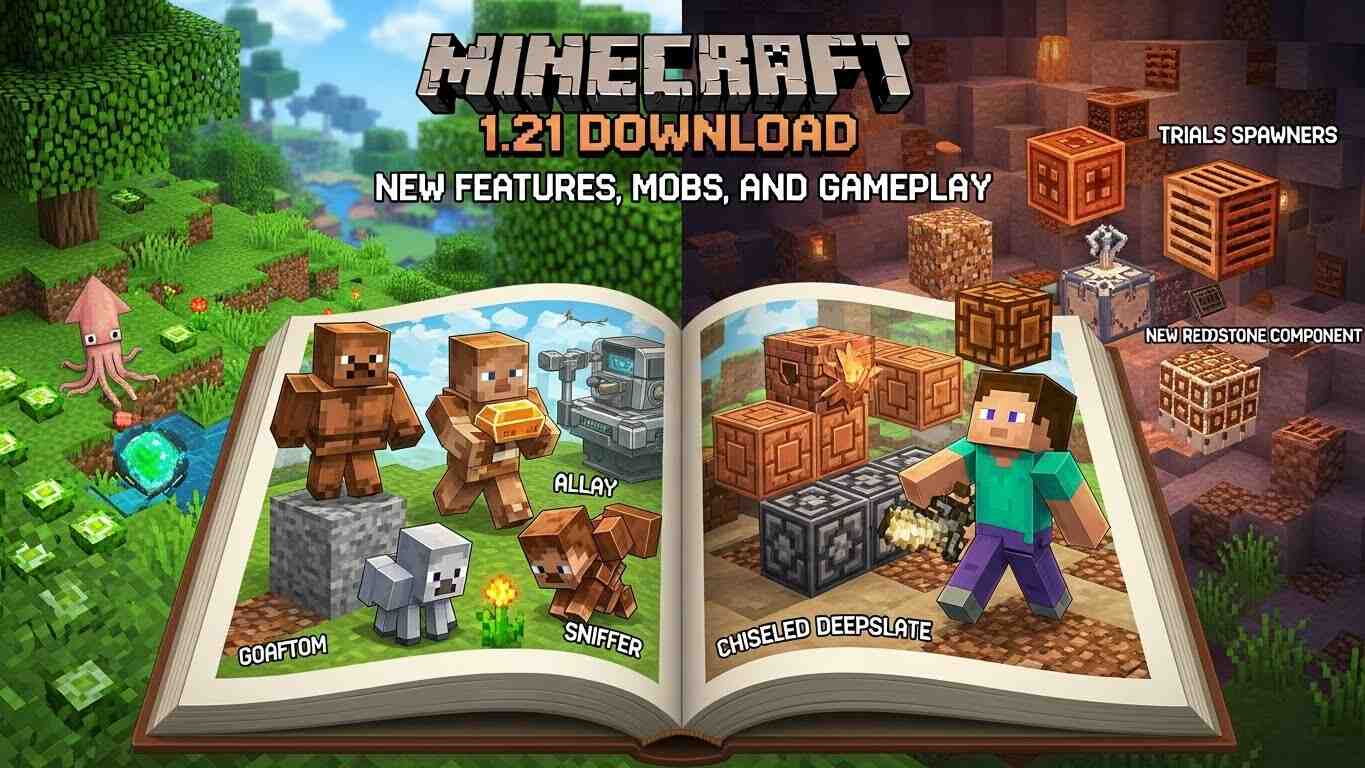 Minecraft 1.21 Download Features