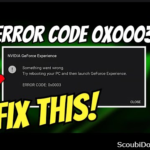 How to Fix GeForce Experience Error Code 0x0003 EasilY